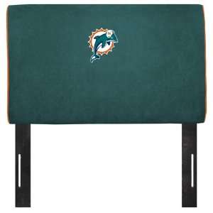  Miami Dolphins Full Size Headboard Memorabilia. Sports 