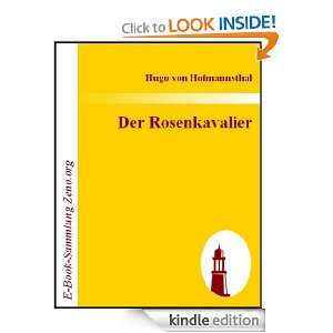 Der Rosenkavalier  Komödie für Musik (German Edition) Hugo von 
