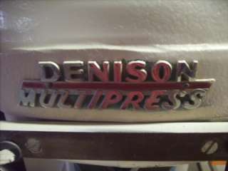 DENISON Multipress Model A   1 Ton w/ AB Controller  