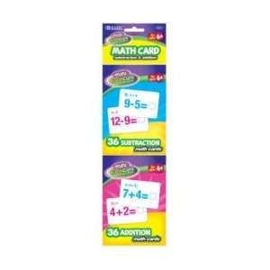  Bazic 36 Ct Addition & Subtraction Mini Flash Card(Pack Of 