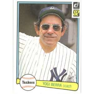  1982 Donruss # 387 Yogi Berra New York Yankees Baseball 