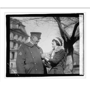  Historic Print (L) Betty I[] & Sergt. Easley, 3/17/22 