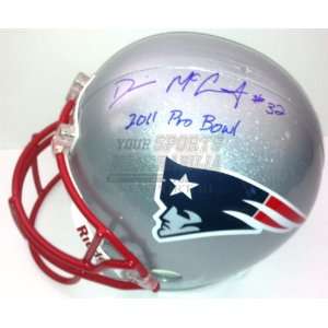  Devin McCourty Helmet Ins 2011   Sports Memorabilia 