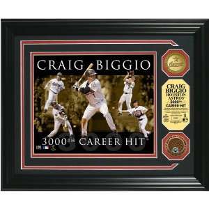  Craig Biggio 3000Th Career Hit Collage Photo Mint W 