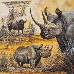  Gary Blackwell   Safari I Canvas