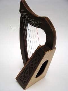 Lily Harp, 8 Strings, Knotwork Design