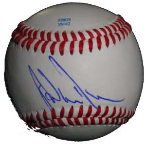  Adam Dunn Autographed ROLB Baseball, Chicago White Sox 