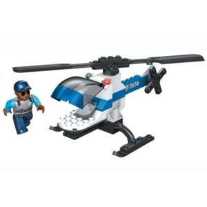  Megabloks Blok Squad *Police Force Chopper Toys & Games