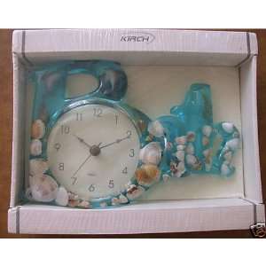  Novelty Seashells and Dolphin Wall Clock