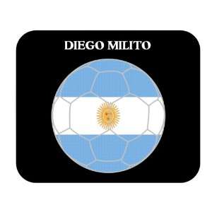 Diego Milito (Argentina) Soccer Mouse Pad