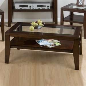   806 1 Rectangle Cocktail Coffee Table, Bostick Brown
