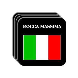  Italy   ROCCA MASSIMA Set of 4 Mini Mousepad Coasters 