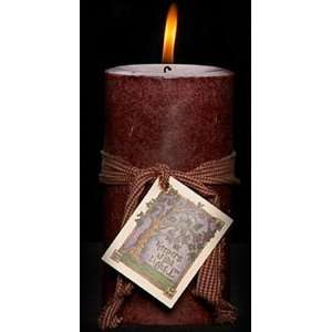   PS43 06 4 in. x 3 in. Cranberry Boggs Candle
