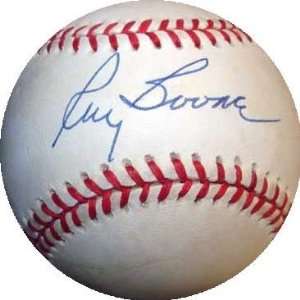 Ray Boone autographed Baseball 