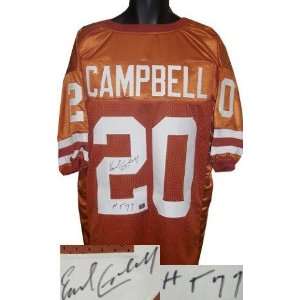   Texas Longhorns Orange Custom HT 77 Heisman)   Autographed NFL Jerseys
