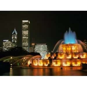  Buckingham Fountain, Grant Park, Chicago, Illinois, USA 