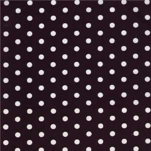  Black & White Polka Dot Fabric by New Arrivals Inc Baby