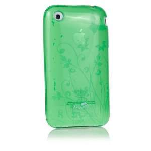   Meridian Silicone Skin Case for iPhone 3G / 3GS ( Green ) Cell Phones