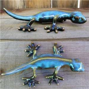  Gecko in shades of Blue and Aqua from the Golden Pond 