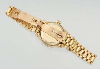 Ladies Rolex Oyster Perpetual 18K Gold Watch 1964 Presidential 
