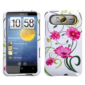   Skin Cell Phone Cover Case for HTC HD7 / HD3 T Mobile   Lovely Flowers
