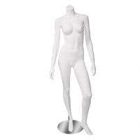 New White Female Headless Mannequin Clothes Display  