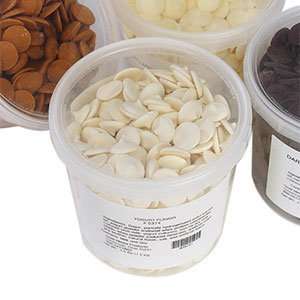 Gold Medal 5374 Yogurt Flavor Wafers   3.5 lb. Container  