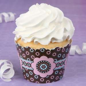  Trendy Flower   Birthday Party Cupcake Wrappers Toys 