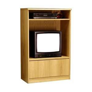  VRush 180075 Heirlooms Entertainment Center, Natural