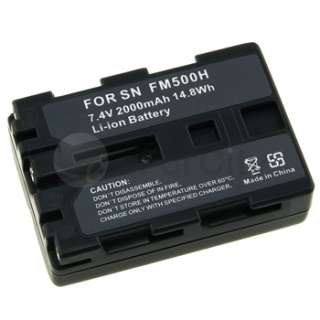 new generic sony np fm500 hli ion battery for sony alpha a850 quantity 