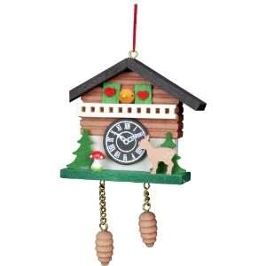  Ulbricht Chalet Cuckoo Clock with Deer Ornament