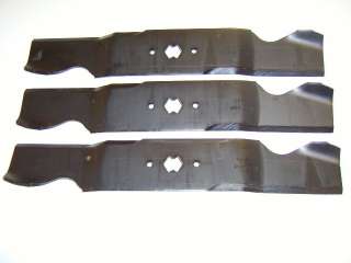 Set of 3, Replaces MTD Blades 742 0677 or 942 0677  