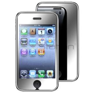   CASE+MIRROR SCREEN SHIELD PROTECTOR for APPLE iPHONE 3GS 3G  