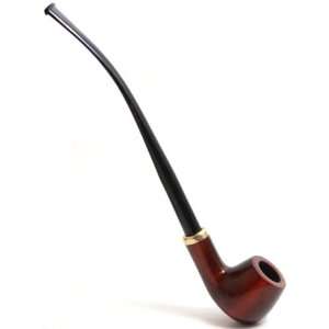 Churchwarden Tobacco Smoke Pipe   From PearWood Roots   High Quality 