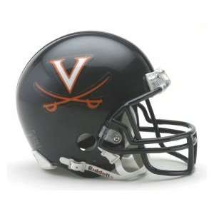 Virginia Cavaliers UVA NCAA Replica Mini Helmet With Z2b Mask  