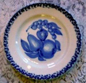 Collectible LA PRIMULA S.R.L.Cobalt Blue Fruit Plate   Made in Italy