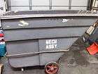 Rubbermaid 1 cubic yard trash buggy/ tilt cart 750 lb capacity  