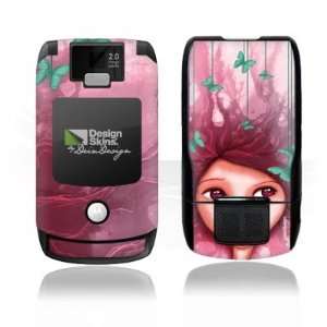  Design Skins for Motorola V3x   Sally and the Butterflies 