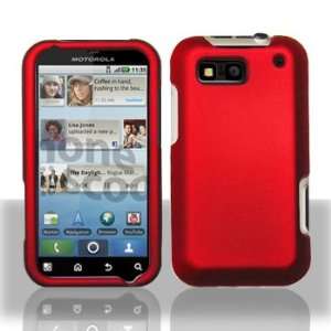  iNcido Brand Motorola MB525/Defy Cell Phone Rubber Red 