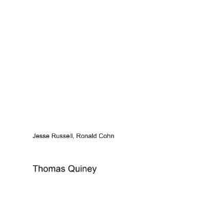Thomas Quiney Ronald Cohn Jesse Russell  Books