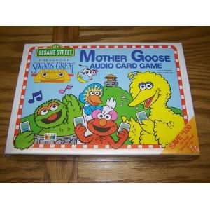 Sesame Street Mother Goose Audio Card Game Toys & Games
