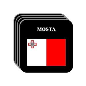  Malta   MOSTA Set of 4 Mini Mousepad Coasters 