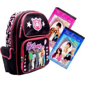  High School Musical School Backpack BONUS 2 Sticker Books 