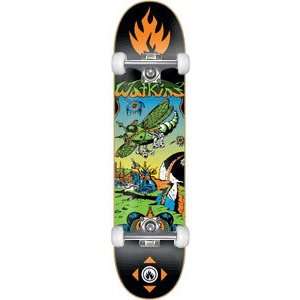  Black Label Watkins Space Junk Complete Skateboard   8.0 W 