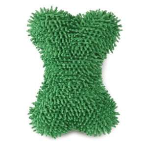  Zanies Moppy Happy Holly Bone Dog Toy, 6 1/2 Inch, Green 