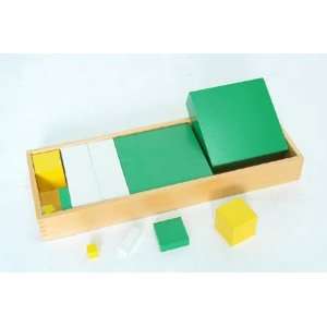  Montessori Power of 3 Cubes Toys & Games