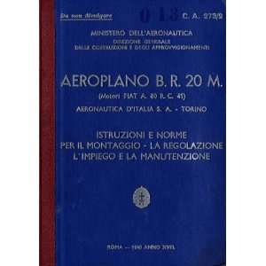  FIAT BR.20 M Aircraft Maintenance Manual Fiat BR.20 