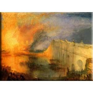   Parliament 30x22 Streched Canvas Art by Turner, Joseph Mallord William