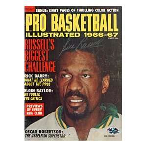 Bill Russell Autographed / Signed 1969 Pro Basketball Illustrated 