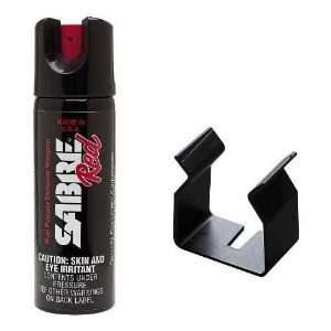 Sabre Pepper Foam Home Self Defense Spray 2.5 oz with Mount  